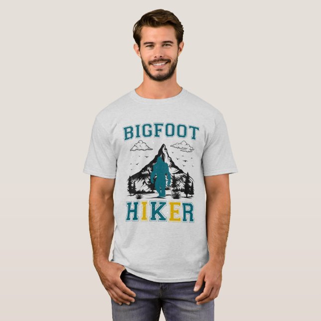 Bigfoot Hiker : Lance Votre T-Shirt Inner Explorer (Devant entier)