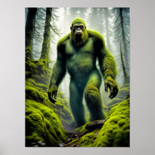 Bigfoot, La Machine Verte - 12 x 16 Poster