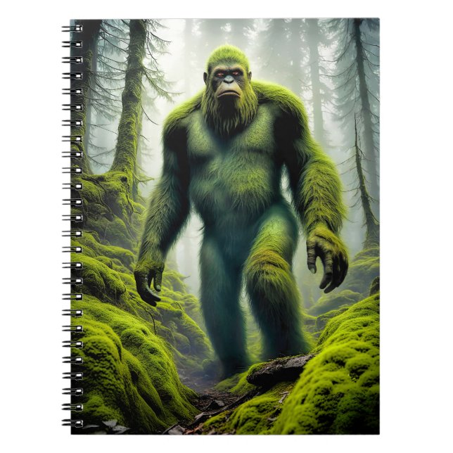 Bigfoot, La Machine Verte - Carnet Spiral (Devant)