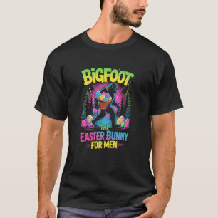 Bigfoot Le Lapin de Pâques T-shirt pour hommes Sas