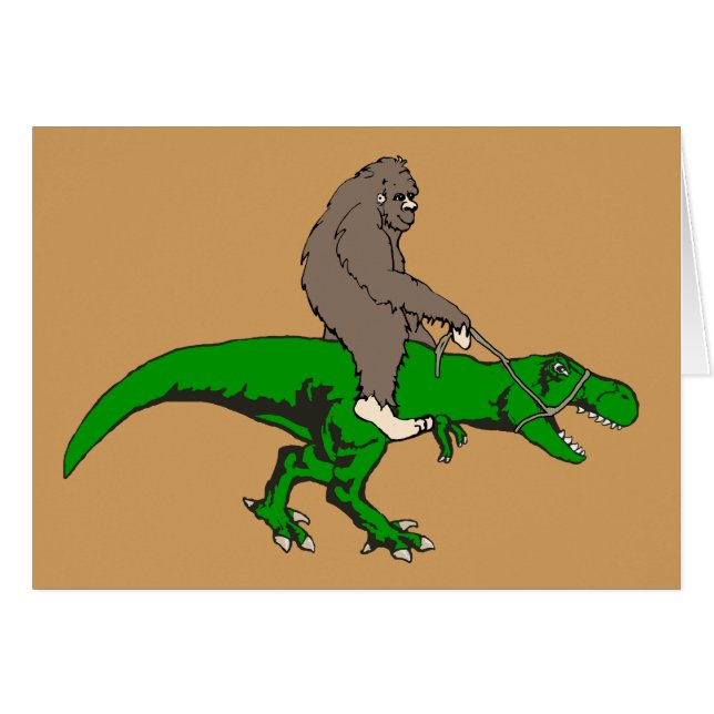 Bigfoot montant T Rex (Devant horizontal)