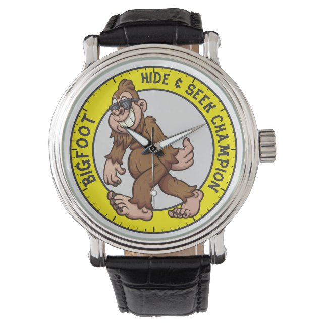 Bigfoot | Montre Sasquatch (modifiable) (devant)