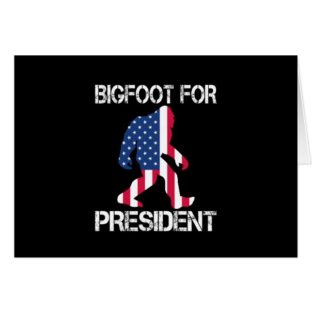 Bigfoot pour le président Funny Bigfoot (Devant horizontal)