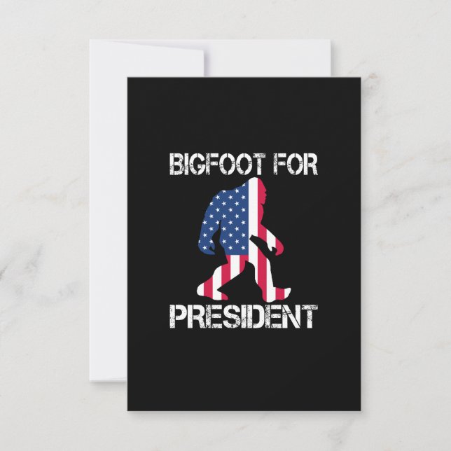 Bigfoot pour le président Funny Bigfoot (Devant)