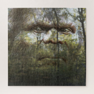BIGFOOT SASQUATAT PORTRAIT Puzzle