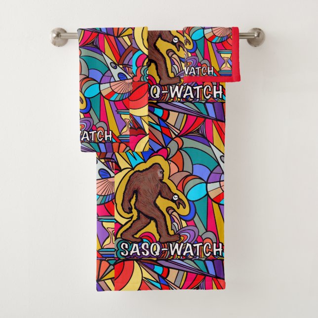 Bigfoot Sasquatch Wristwatch Pun Art (En situation)