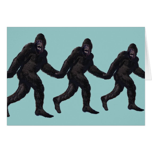 Bigfoot Sasquatch Yetti (Devant horizontal)