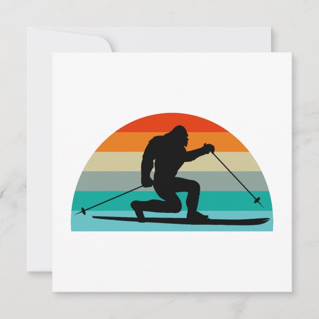 Bigfoot Telemark Ski Arc-en-ciel (Devant)