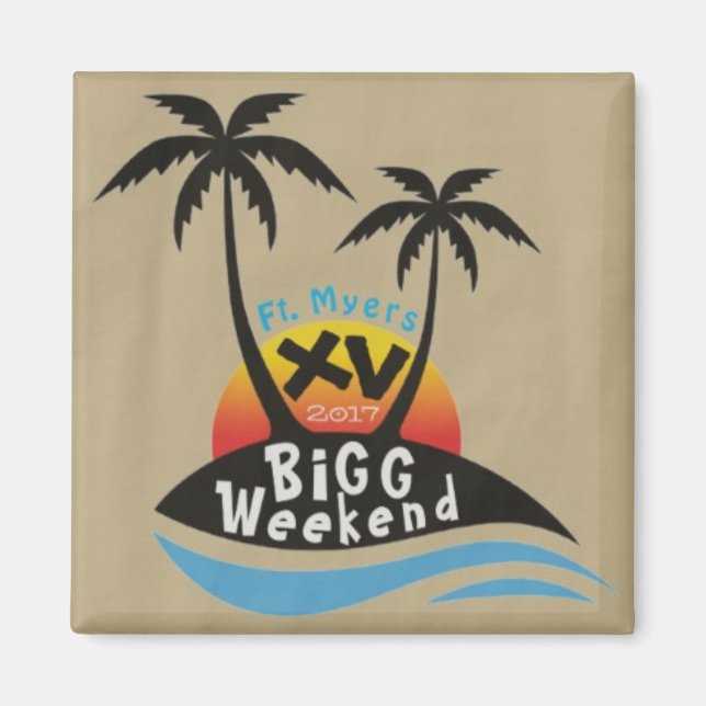 BiGG Weekend XV Magnet (Devant)