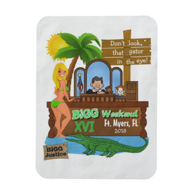 BiGG Weekend XVI Magnet (Vertical)