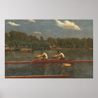 Biglin Brothers - Thomas Eakins Fine Art Poster
