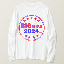 BigMike2024 : T-shirt homme à longue portée