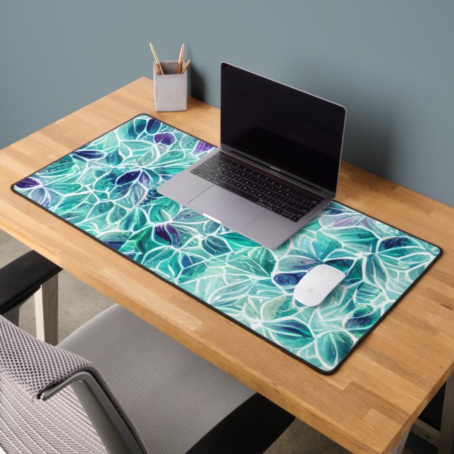 Bijoux Blues Motif feuille (Bureau 2)