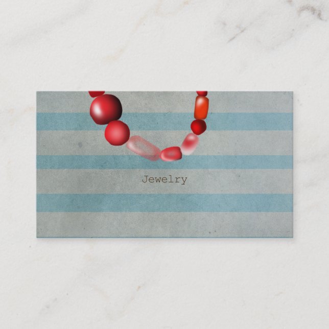 Bijoux carte de visite (Devant)