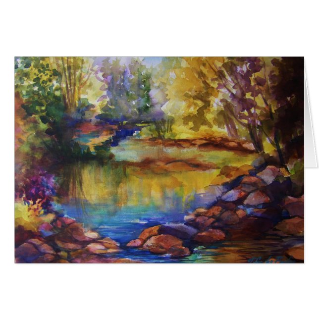 "Bijoux d'automne de Yosemite " (Devant horizontal)