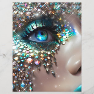 Bijoux de visage Maquillage de Sirène