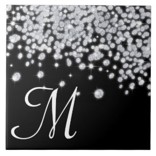 Bijoux en diamant Bijoux Glitz Monogramme Carreaux