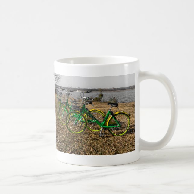 Bike Triplets Café Mug (Droite)
