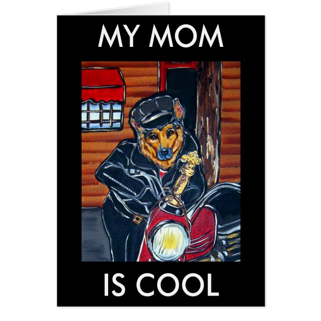 Biker berger allemand (Devant)