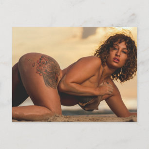 Bikini Beach Magnifique carte postale