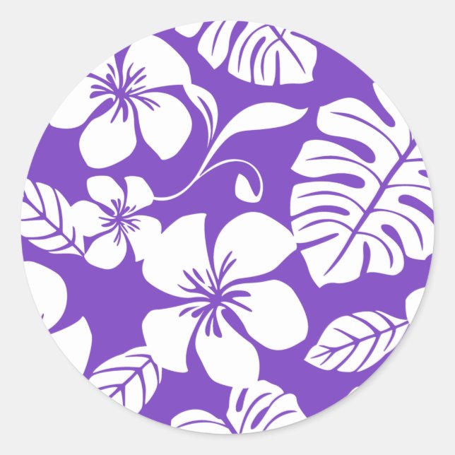 BIKINI ROSE (GRAPE) STICKER ROND CLASSIQUE (Devant)