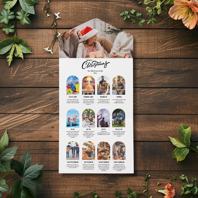 Bilan de l'année 13 Collage de photos Cartes de vœ (Créateur téléchargé)