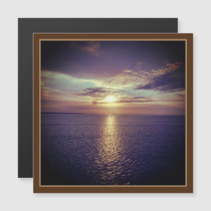 Bilbao   Lever Du Soleil Sur La Carte Magnétique O