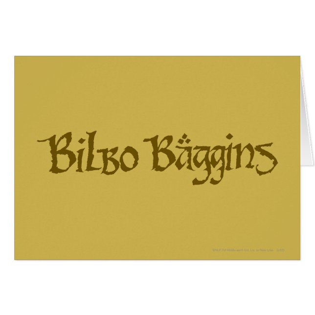 BILBO BAGGINS™ Solide (Devant horizontal)