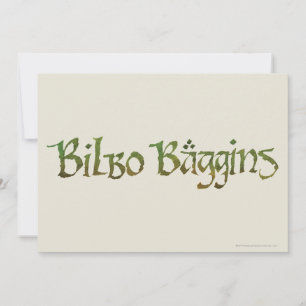 BILBO BAGGINS™ Textured