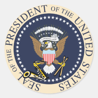 Bill Clinton : Sticker du président Seal