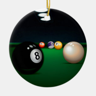 Billard / Table de billard / Ornement - SRF
