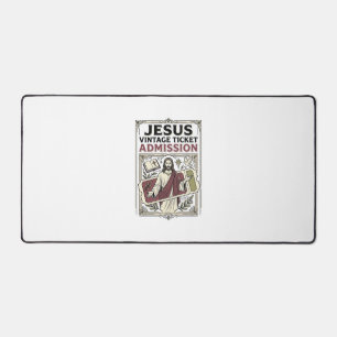 Billet d'admission vintage Jésus Billet d'admissio