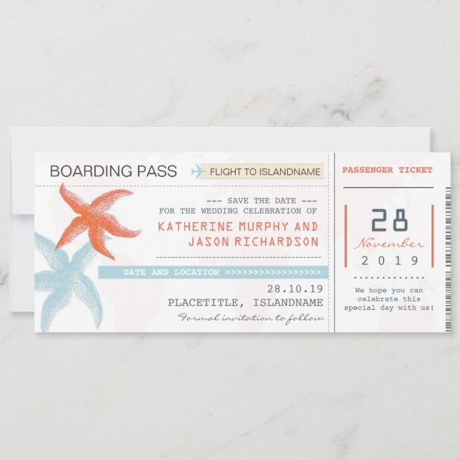 billet d'avion carte d'embarquement enregistrer la (Devant)