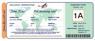Invitations Faire Part Billet Avion Zazzle Fr Invitations Faire Part Billet Avion Zazzle Fr