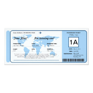 Invitations Faire Part Billet Avion Zazzle Fr