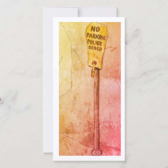 Billet de stationnement (Devant)