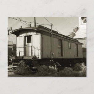 Billet de train et carte postale ferroviaire