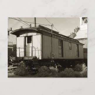 Billet de train et carte postale ferroviaire