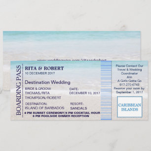 Billet-Destination de carte d'embarquement du