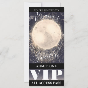 Billet VIP Fête d'anniversaire Ciel céleste Magie