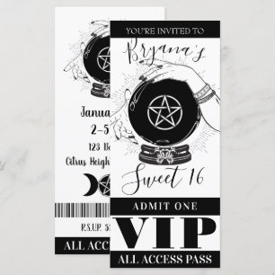 Billet VIP pour la soirée de la voyante à la boule
