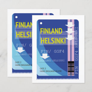 Billets de voyage Finlande Helsinki