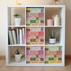 Billets vintages Collage Papier d'enrobage de déco