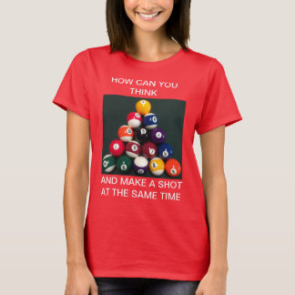 BILLIARDS DE POOL T-shirt de base pour femmes