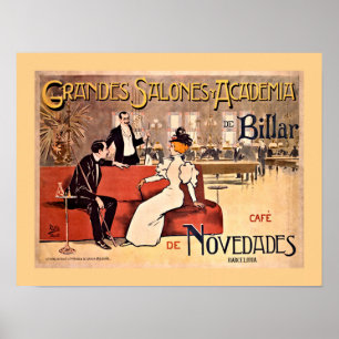 Billiards Poster
