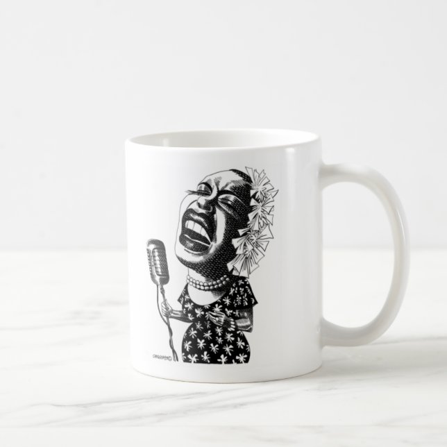 Billie Holiday Mug (Droite)