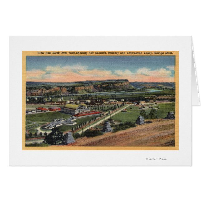 Billings, Montana - Chemin de la Otter noire (Devant horizontal)