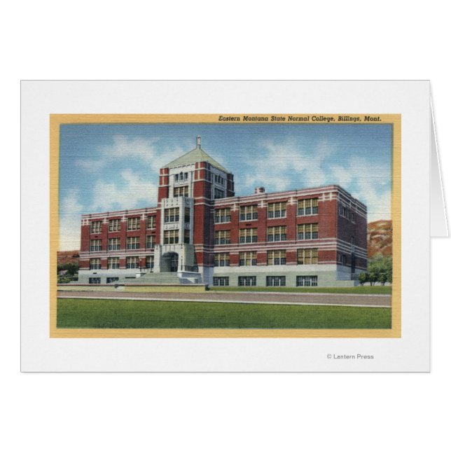 Billings, Montana - Est de l'État du Montana (Devant horizontal)