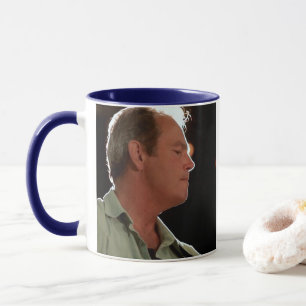 Billy Kay Blue Shirt Coffee Mugs
