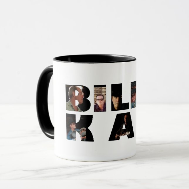Billy Kay Photo Tour Logo Café Mugs (Devant gauche)